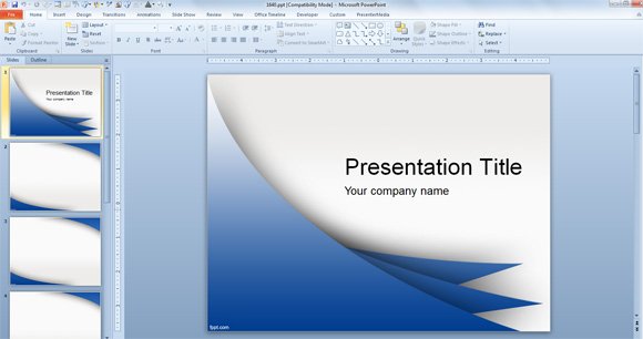 Download Free Template Background Ppt